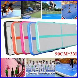 Tumbling Inflatable Rolling118x35x4inch Gym Air Track Floor Pad Home Gymnastics