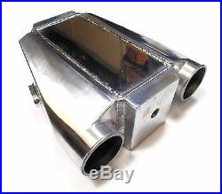 Universal Polished Air / Water Liquid intercooler Use on Kit Project Track Car