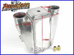 Universal Polished Air / Water Liquid intercooler Use on Kit Project Track Car