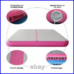 Upgrade 13Ft Pink Air track Inflatable Gymnastics Mat Training Sports thicker