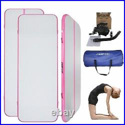 Upgrade 20Ft Pink Air track Inflatable Gymnastics Mat Training Sports thicker