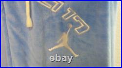 VINTAGE Air Jordan Mens Velour Track Suit Color Blue W Tag RARE