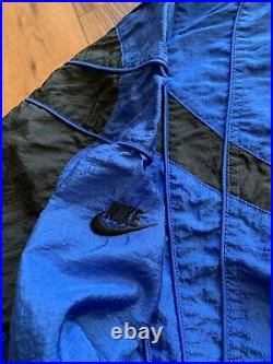 VTG Nike Air Jordan Flight Suit Jumpman Track Jacket Pants 80s 90s Blue Sz M