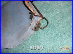 VTG Original Blue Rodeo Radiator Water Bag Souvenir Hot Rat Rod 50s 60s 70s RARE