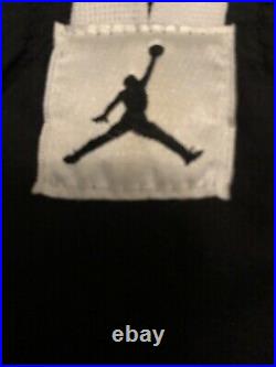 Vintage 90s Nike Flight Air Jordan Windbreaker/Pants Track Suit Black Mens XL