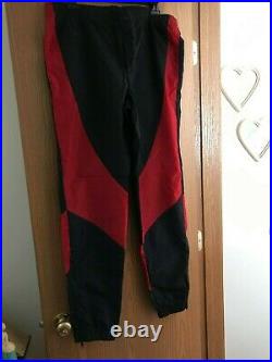 Vintage Nike 1985 Air Jordan 1 Wings Track Pants Blue Tag medium Black Red