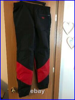 Vintage Nike 1985 Air Jordan 1 Wings Track Pants Blue Tag medium Black Red