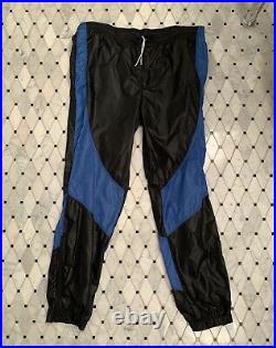 Vintage Nike Air Jordan 1 1985 OG Nylon Track Pants Royal Blue XL