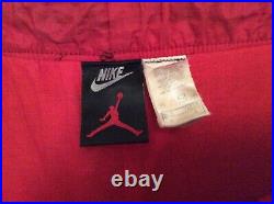 Vintage Nike Air Jordan 8 Quilted Track Suit Aqua Patch- Chicago Bulls- Rare