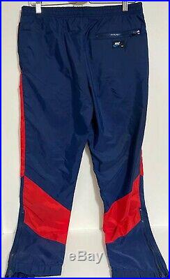 Vtg 1985 Nike Air Jordan Wings Navy/red Track Athletic Pants S Og Windbreaker