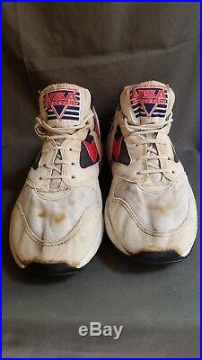 Vtg NIKE AIR ICARUS 1993 USA TRACK & FIELD Lo-Top Cross Trainers Sneakers Sz-11