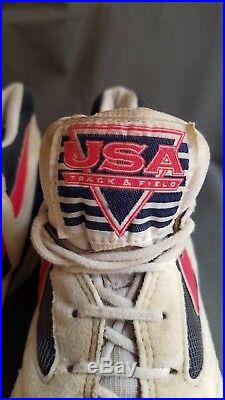 Vtg NIKE AIR ICARUS 1993 USA TRACK & FIELD Lo-Top Cross Trainers Sneakers Sz-11