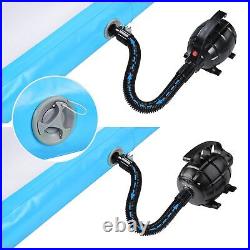 Waterproof Sturdy EVA Material Inflatable Mat Air Track Blue 100 X 300 X 15 CM