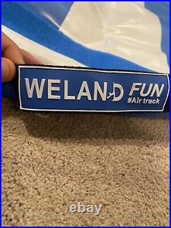 WelandFun Air Mat Tumble Track Inflatable Gymnastics 20ft Track NEW