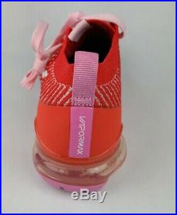 Women's Air Vapormax Flyknit 3 Track Red Pink Foam CU4756-600