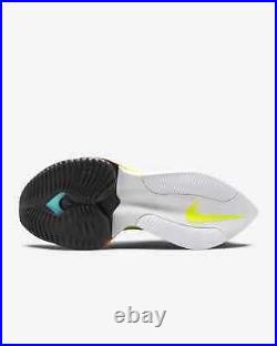 Women's Nike Air Zoom Alphafly NEXT% Barely Volt Green CZ1514-700 sz 7