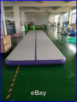 Yoga Inflatable Air Track Mat siz 6m L by 2m W Gymnastics Tumbling Mat Air Floor