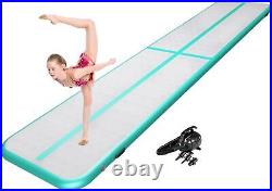 ZENOVA Air Track Inflatable Gymnastics Mat Tumbling 16.4ft x 3.3ft x 4in